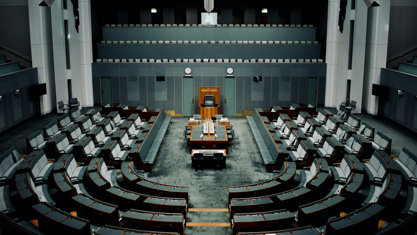 Sala de plens d'una institució pública