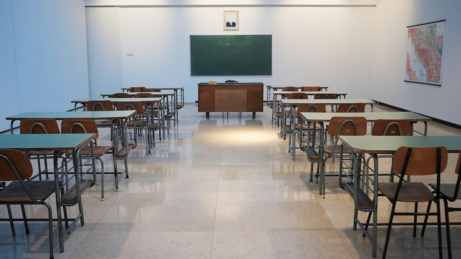 Aula d'un centre educatiu